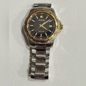 Movado Women’s Gold and Silver Watch